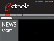 Tablet Screenshot of e-stock.us
